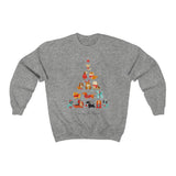 Pet Christmas Tree Heavy Blend™ Crewneck Sweatshirt