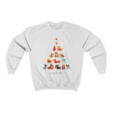 Pet Christmas Tree Heavy Blend™ Crewneck Sweatshirt