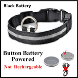 Rechargeable LED Glowing Adjustable Flashing Luminous Dog & Cat Collar