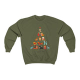 Pet Christmas Tree Heavy Blend™ Crewneck Sweatshirt